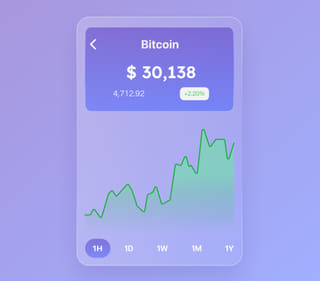 Neon Zinsik digitaler Arbeitsbereich zur Verwaltung von Krypto-Vermögenswerten